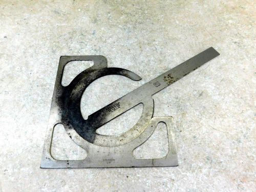 Brown &amp; sharpe draftsman&#039;s machinist protractor b&amp;s for sale