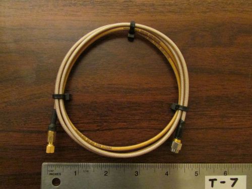 Sma to smc rg-316 coax cable jumper 4-feet long for sale