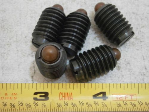 Reid tool nk-6 threaded spring plunger 1/2-13 x 3/4&#034; long steel lot of 5 #1973 for sale