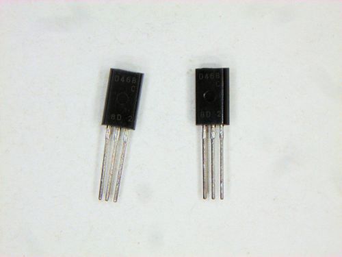 2SD468 &#034;Original&#034; Hitachi Transistor 2 pcs