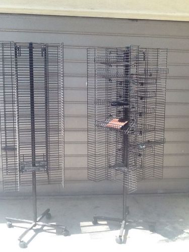 Commercial movie and  item racks for sale