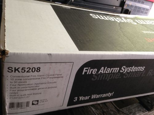 Silent knight intelliknight honeywell sk-5208 fire alarm system control for sale