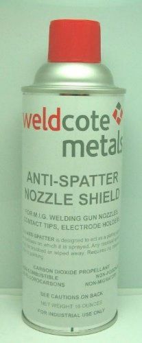Welcote Metals Anti-Spatter Nozzle Shield Metal Iron Welding Gun Tip 16OZ Can