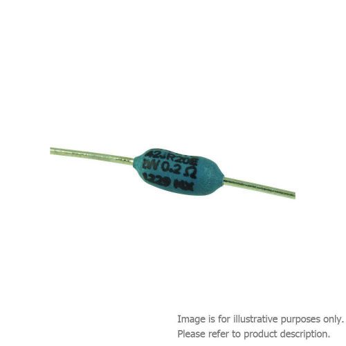 5 x ohmite 42jr20e wirewound resistor, 0.2 ohm, 2w, 5% for sale