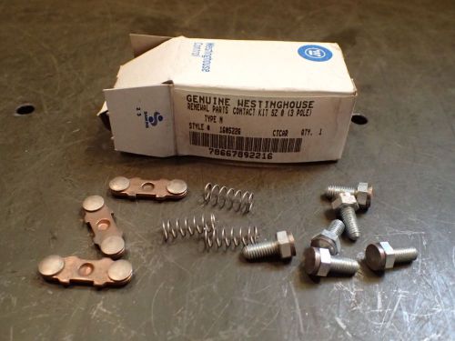 Westinghouse Renewal Parts Type N Size 0 Contact Kit 3-Pole 1605226