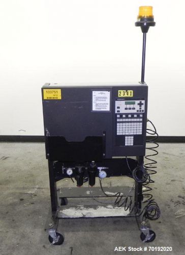 Used- Video Jet Model 37e Ink Jet Coder. Machine is capable of printing at speed