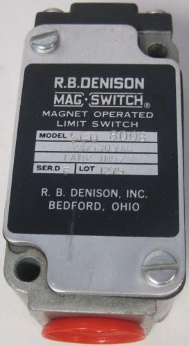 R.B. Denison Mag-Switch Magnet Operated Limit Switch SG0-8008 NNB