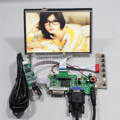 DVI VGA LCD controller board 7inch HSD070PWW1 C00 IPS sunshine Visible touch lcd