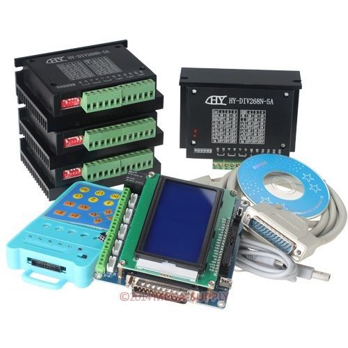 4 axis cnc kit router diy5 axis breakout board 4*tb6600hg stepper motor driver for sale