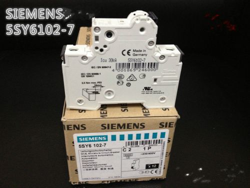 1pcs NEW Siemens breaker 5SY6102-7 IN BOX