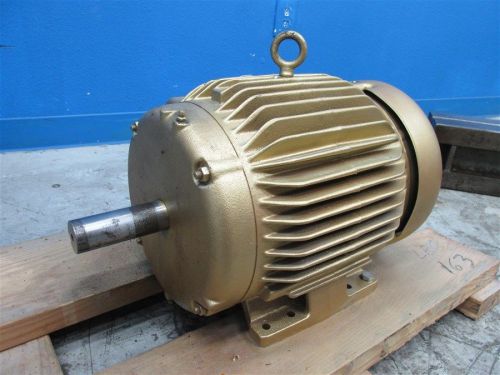 7.5 hp baldor super e electric motor 1770 rpm 3 phase 1-3/8&#034; shank em3770t for sale