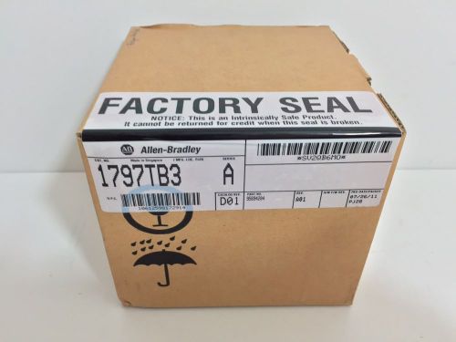 FACTORY SEALED! ALLEN-BRADLEY TERMINAL BASE 1797-TB3 1797TB3