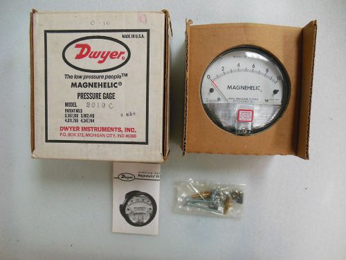 Dwyer Magnehelic Pressure Gauge Model No. 2010 0-10&#034; w.c.