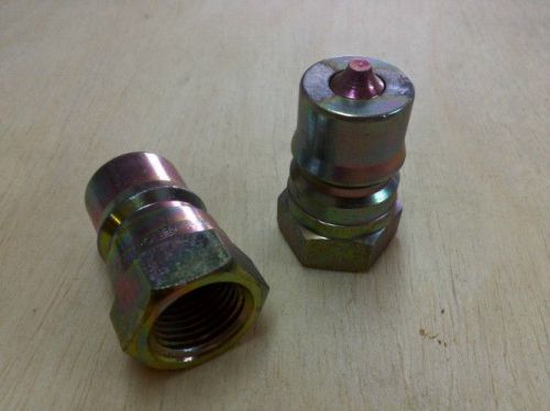 Hydraulic Quick Coupler - Equal to &#034; Male Parker # H4-63