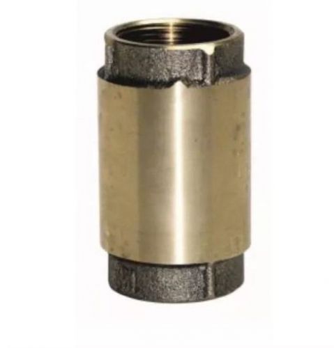 1 inch threaded spring check valve heavy duty brass back flow preventer for sale