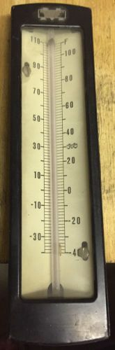 Vintage marshalltown 7&#034; thermometer -40° to 110° f industrial indicating well for sale