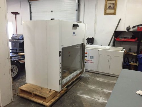 Air sentry 5&#039; fume hood and flammable liquids cabinet for sale