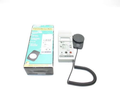 NEW EXTECH 401025 FOOT CANDLE/LUX LIGHT METER 9V-DC D509279