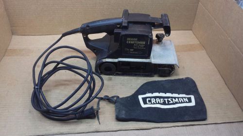 Sears Craftsman  1 1/4&#034; HP Belt Sander 4x21-in