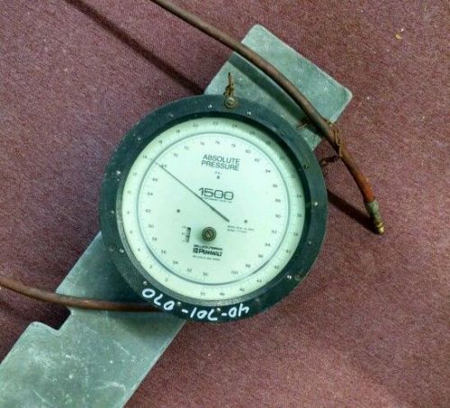 Pennwalt Absolute Pressure/Vacuum 8.5&#034; Gauge