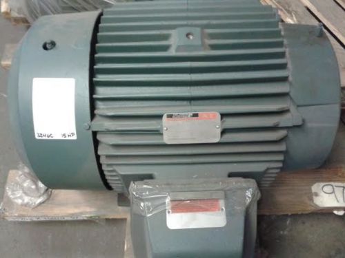 New reliance electric 15 hp 460 volt 324uc frame 1180 rpm ac motor for sale