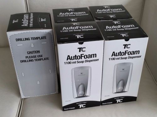 Rubbermaid TC Autofoam 1100ml Automatic Touchless Soap Dispensers Case of 5 NEW
