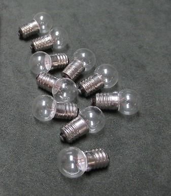 New nos lot of (10) sunray lighting 407 miniature light bulbs for sale