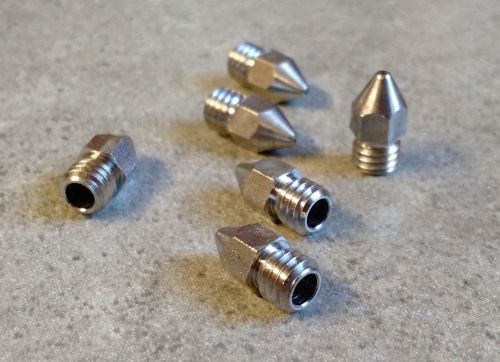Afinia 3d printer nozzle upgrade  high lubricity .4mm afinia h479 h480-01 for sale