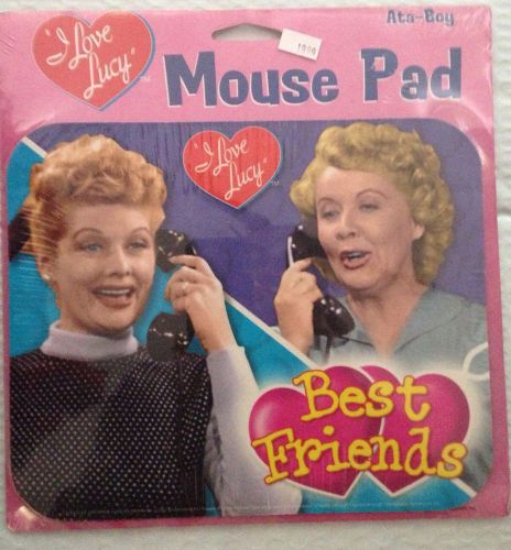 I love lucy mouse pad &#034;best friends&#034;  *sealed* for sale