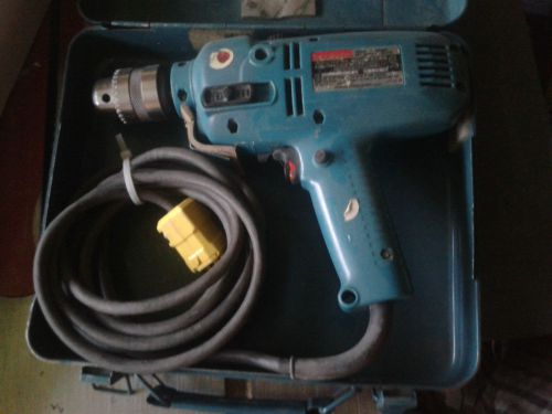MAKITA NHP 1310 hammer drill corded 120v 1/2 chuck heavy duty with case hi / lo