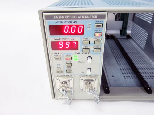 Tektronix oa 5012 optical attenuator oa5012 tm5000 power module fc fc for sale