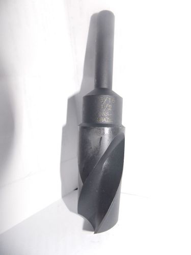 1-5/16&#034; HSS Silver and Deming Drill Bit- 1/2 Reduced Shank