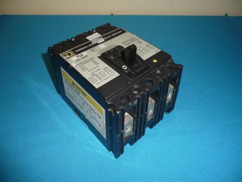 Square D FAL 34070 FAL34070 Thermal Magnetic Circuit Breaker 70A