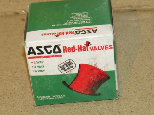 ASCO RED HAT VALVE CATALOG NO 8262G20 -NEW IN BOX (#3)