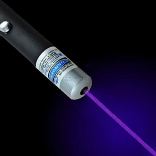 Purple Laser Ray Pointer Pen Beam Light Presentation Cat Toy Portable Laser Tool