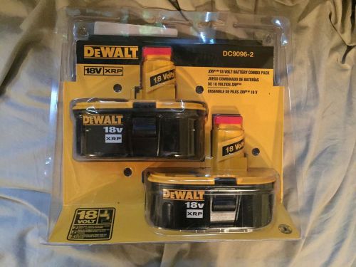 DeWalt 18V XRP DC 9096-2 Battery Combo Pack