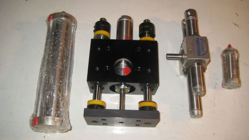 LOT OF 4 NEW BIMBA AUTOMATION PNEUMATIC CYLINDERS