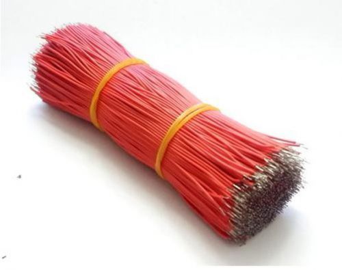 5000pcs electronic lead wire electrony lead wire 12cm red lw-05r for sale