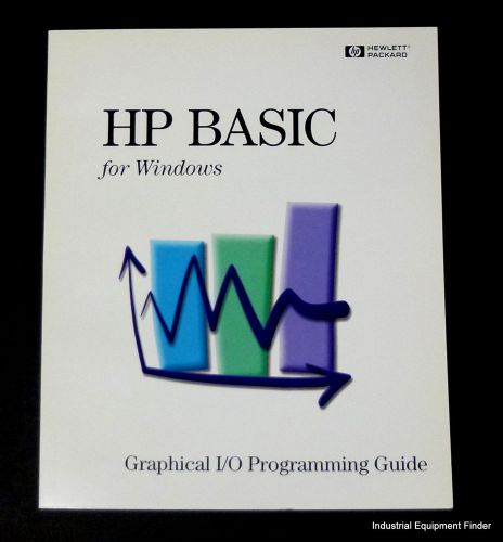HP Basic for Windows Graphical I/O Programming Guide E2060-90003