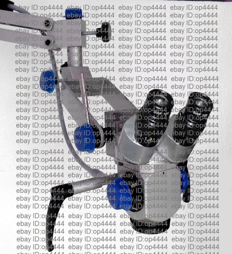 Dental Surgical Microscope for Dentist, on Floor Stand with Caster Wheels Base