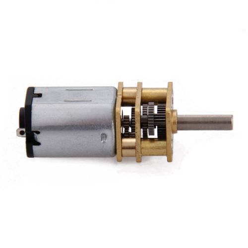 DC 12V 100 RPM Mini Metal Gear Motor with Gearwheel Model:N20 Shaft Diameter