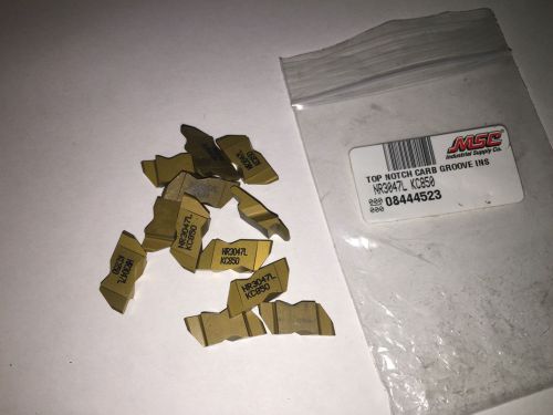 TOP NOTCH GROOVE CARBIDE INSERTNR3047L KC850 QUANTITY 12