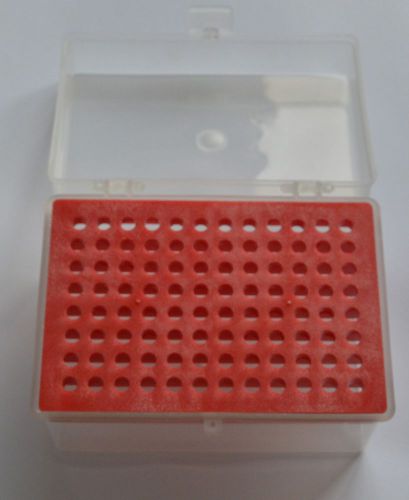 1pcs 10ul Microliter Pipette Pipettor Tips Rack Holder Box Case 96 Holes for Lab
