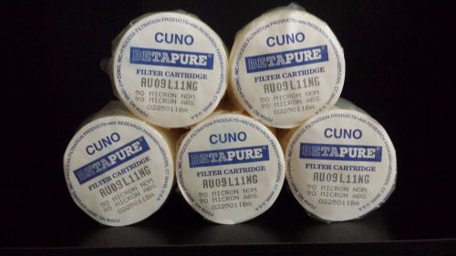 Cuno purebeta filter au09l11ng - 5 pcs per order for sale