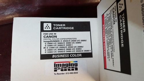 Canon Toner Cartridge imageRunner-C 36790 36791 36792 Magenta Cyan Black