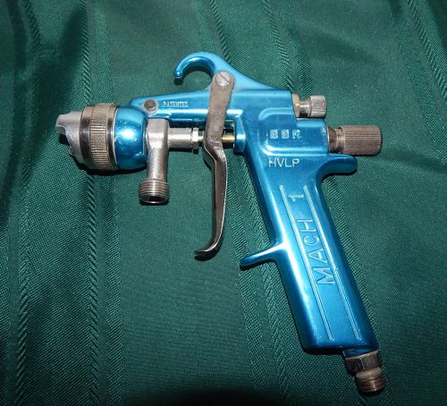 Binks mach-1 hvlp spray gun with 97p nozzle - excellent condition for sale