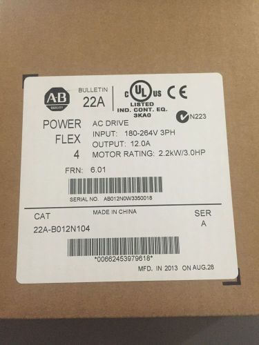 PowerFlex 22A-B012N104 New-Seal Factory Box