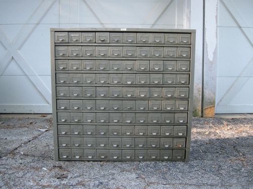 1972 steel hardware store / garage (nuts and bolts) 100 drawer cabinet for sale