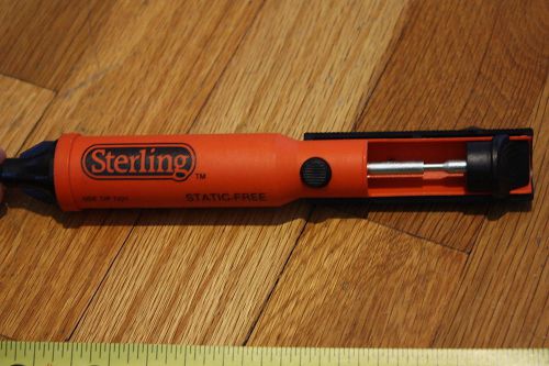 Sterling 7420 static free desoldering pump solder sucker for sale