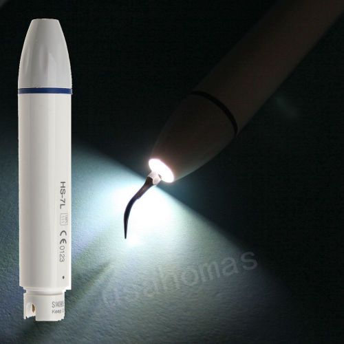 Dental Fiber Optic LED Ultrasonic Piezo Scaler Handpiece fit DTE/SATELEC Tips AB